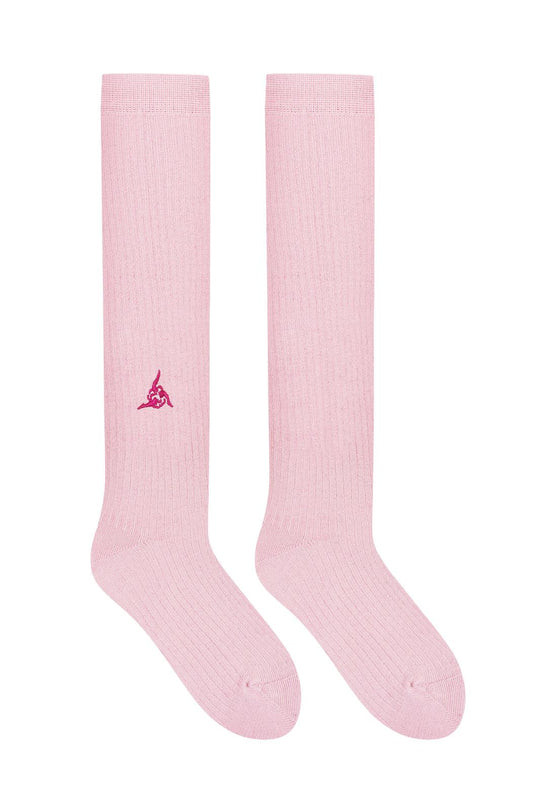 Kids knee socks Little Bloom pink